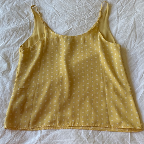 A New Day NWT Yellow Polka Dot Camisole - Picture 3 of 8